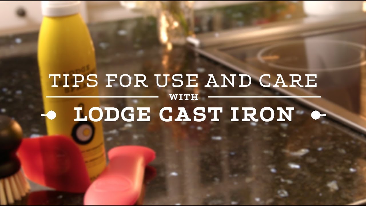 Lodge Care Kit, Seasoned Cast Iron