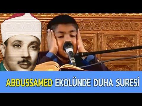 Abdussamed Ekolünde Duha Suresi