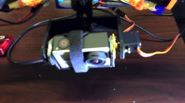 Test of Low Cost 3D Printed Gimbal