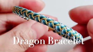 How to Make a Dragon Bracelet? DIY Knot Bracelet Tutorial for Beginners #diy #craft #knot #bracelet