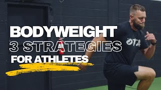 Truth About Bodyweight Training For Athletes