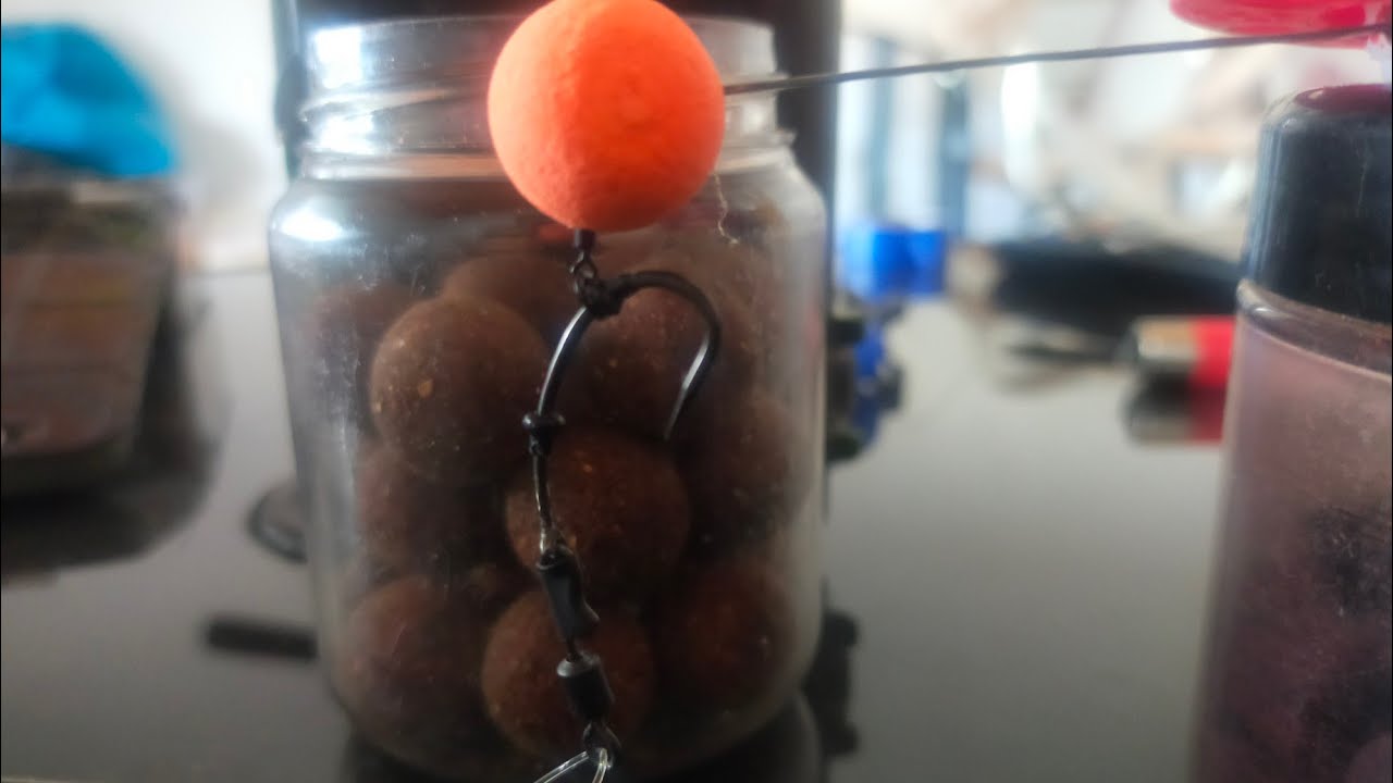 pesca.carpfishing.(tutorial de mis montajes efectivos)montaje simple .anti espulsion.roni rig. 3.60