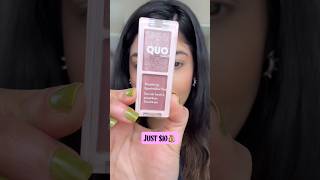 Only $10 and the colour payoff is giving high-end makeup vibes ✨Quo beauty #makeup #drugstoremakeup