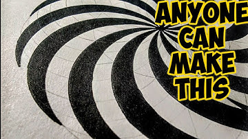 The making of this Endless vortex is 100% Geometric #diy