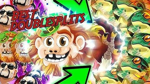 THE ULTIMATED DOUBLESPLIT IN THE HISTORY!? INSTANT MERGE GOD!!, PERFECTLY POPSPLIT EVER!!!(Blob io)