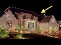 Our 2020 Home Christmas Lights Reveal- DIY Gingerbread Men