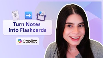How to use Copilot to make flashcards from your notes | Microsoft 365
