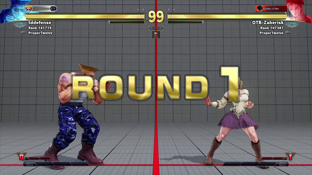 SFV -  OTB-Zaberisk vs tddefense *Message for PC players in the dojo*