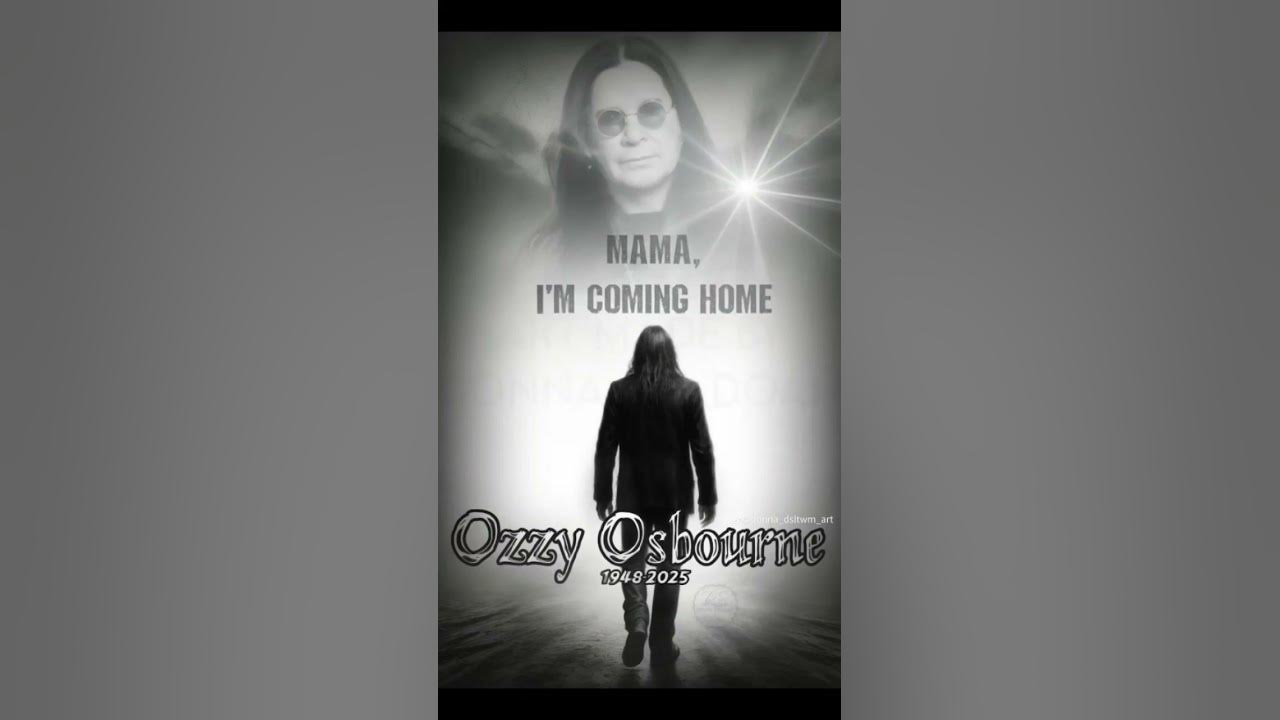 Something I made for Ozzy Osbourne.  "Mama, I'm coming home." #ozzy #ozzyosbourne #sharonosbourne