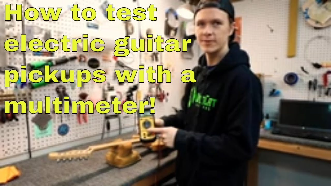 How to test electric guitar pickups YouTube