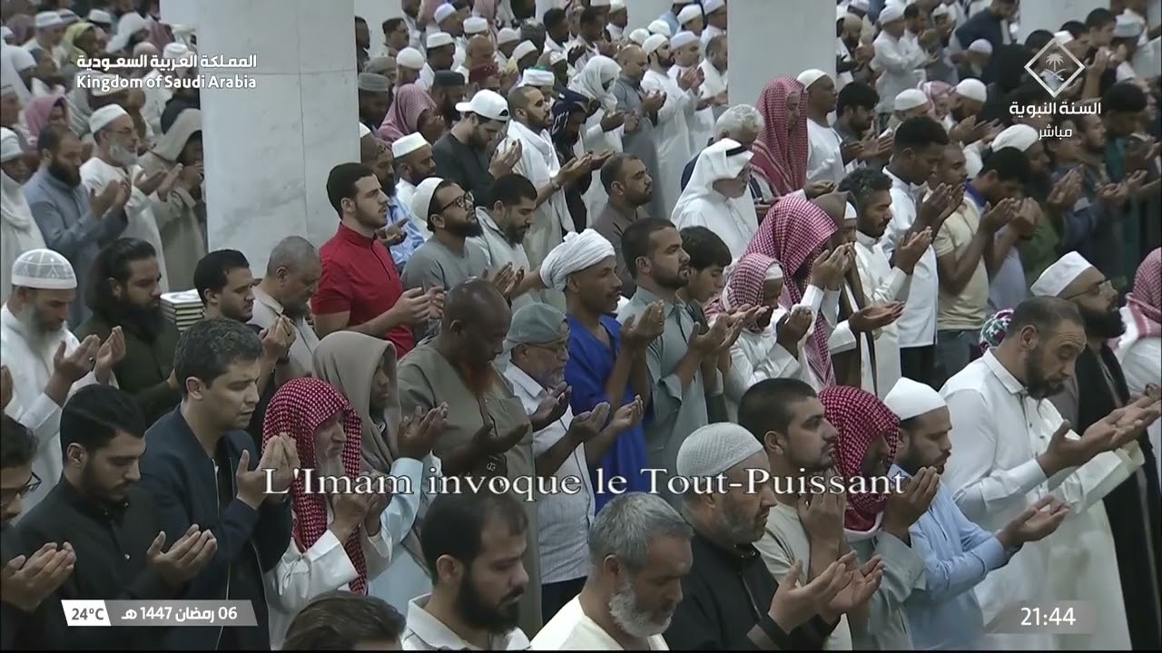 الشفع و الوتر مع دعاء القنوت للشيخ خالد المهنا ليلة 7 رمضان 1447هـ