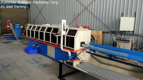 PROFORMER A1 ROLL FORMING MACHINE - CNC - FULLY AUTOMATIC