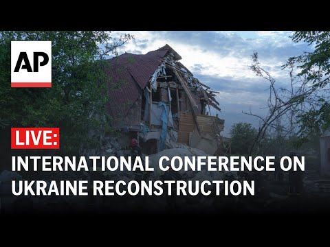 LIVE: Key foreign ministers open international conference on Ukraine reconstruction