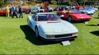 Ferrari Testarossa Monospecchio "Flying Mirror" Walkaround at Pebble Beach