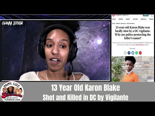 Karon Blake: 13-Year-Old Gets Shot in DC Streets