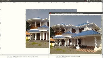 How to Create Waves over an Image Using GIMP Image Editor ?