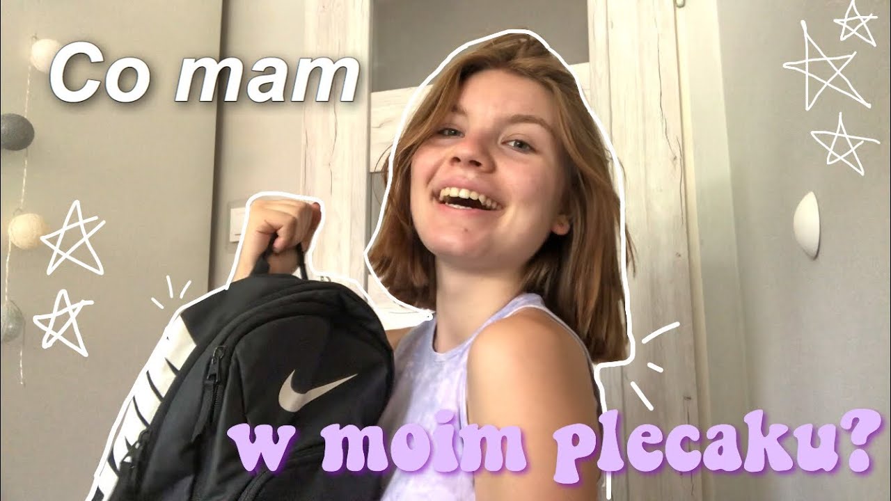 co mam w szkolnym PLECAKU? | BACK TO SCHOOL 2020