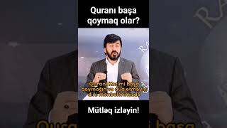 Hacı Fariz-Quranı Başa Qoymaq