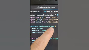 Импорт типа React FC #typescript #frontend #programming