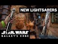 NEW Lightsabers in GALAXY'S EDGE!