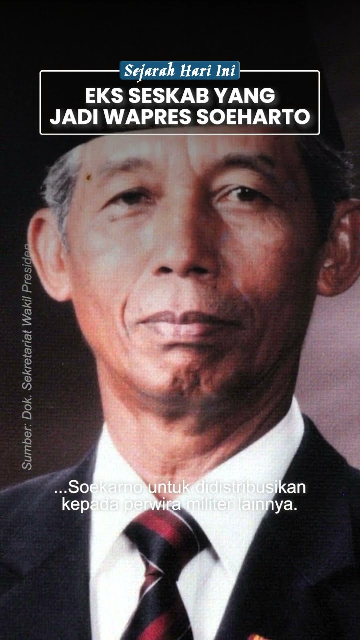 Mengenang Sosok Sudharmono, Mantan Sekretaris Kabinet yang Jadi Wakil Presiden Dampingi Soeharto