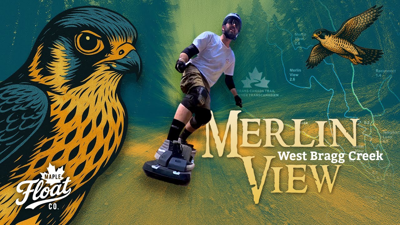 Merlin View (West Bragg Creek) | Onewheel POV Descent | Maple Float Co ...