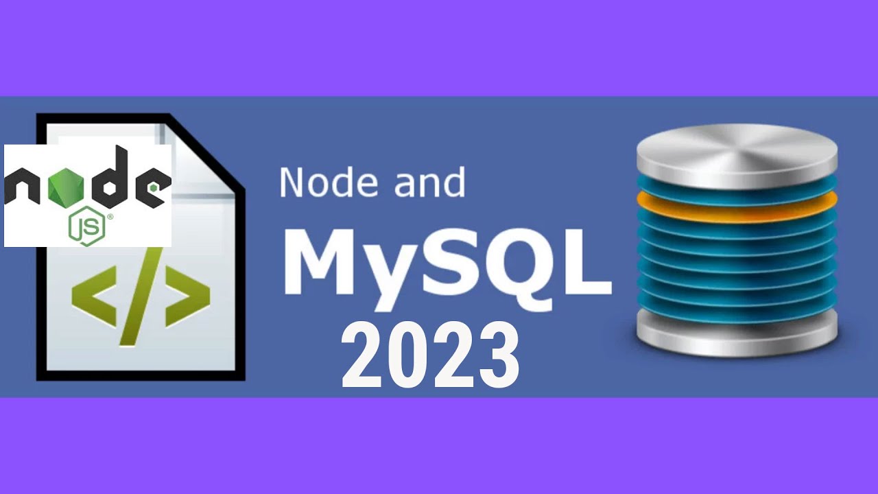 NodeJS & MySQL 2023 - Bài 1: Tạo dự án NODEJS - YouTube