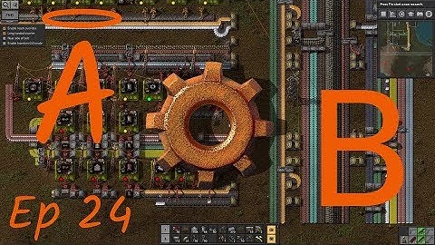 Ep 24 - Lists - Laurence plays Factorio: Angel Bob