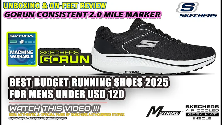 Unboxing & review on feet SKECHERS GO RUN CONSISTENT 2.0 MILE MARKER RUNNING SHOES 100% ORIGINAL