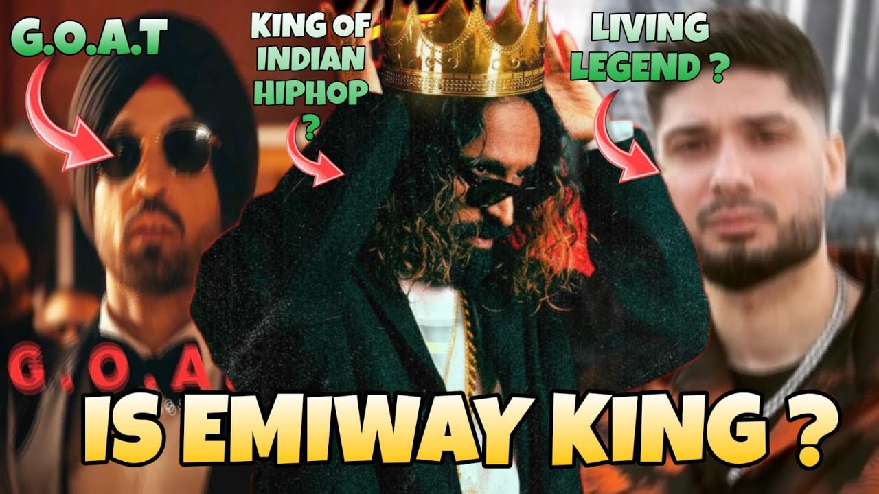 IS EMIWAY REALLY THE KING OF INDIAN HIPHOP 🤴 [ EXPLAINED ] 🤔