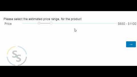 Slider Question with Two Handles in Qualtrics - Qualtrics Demo by Ron Dev