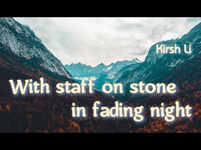 With staff on stone in fading night - Kirsh Li feat  Suno AI bekijken op YouTube