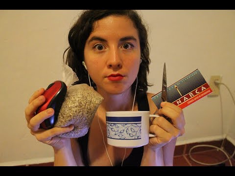 ASMR | 5 EVERYDAY OBJECTS THAT GIVE ME ASMR (tapping, triggers, plastic)
