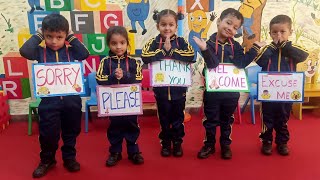 Kids Learning Good Manners । Sorry । ThankYou । Welcome । Please । Excuse Me । Preschool Learning