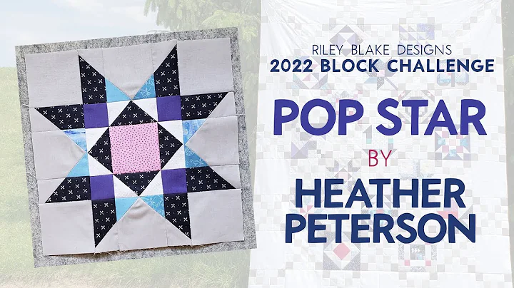 Block #11 - Pop Star by Heather Peterson- Riley Bl...