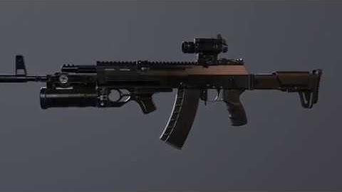 turntable AK 12 rifle