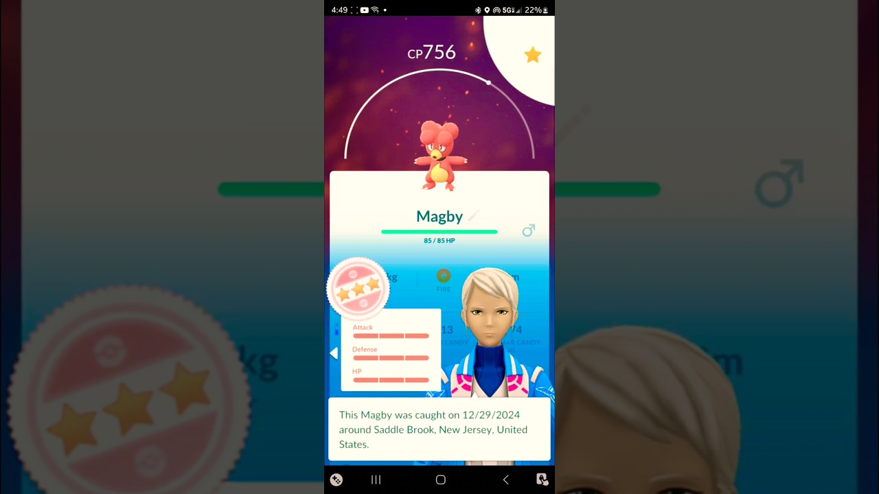 💯Perfect Hundo Magby Hatched! Hatch Day! Pokemon Go! 