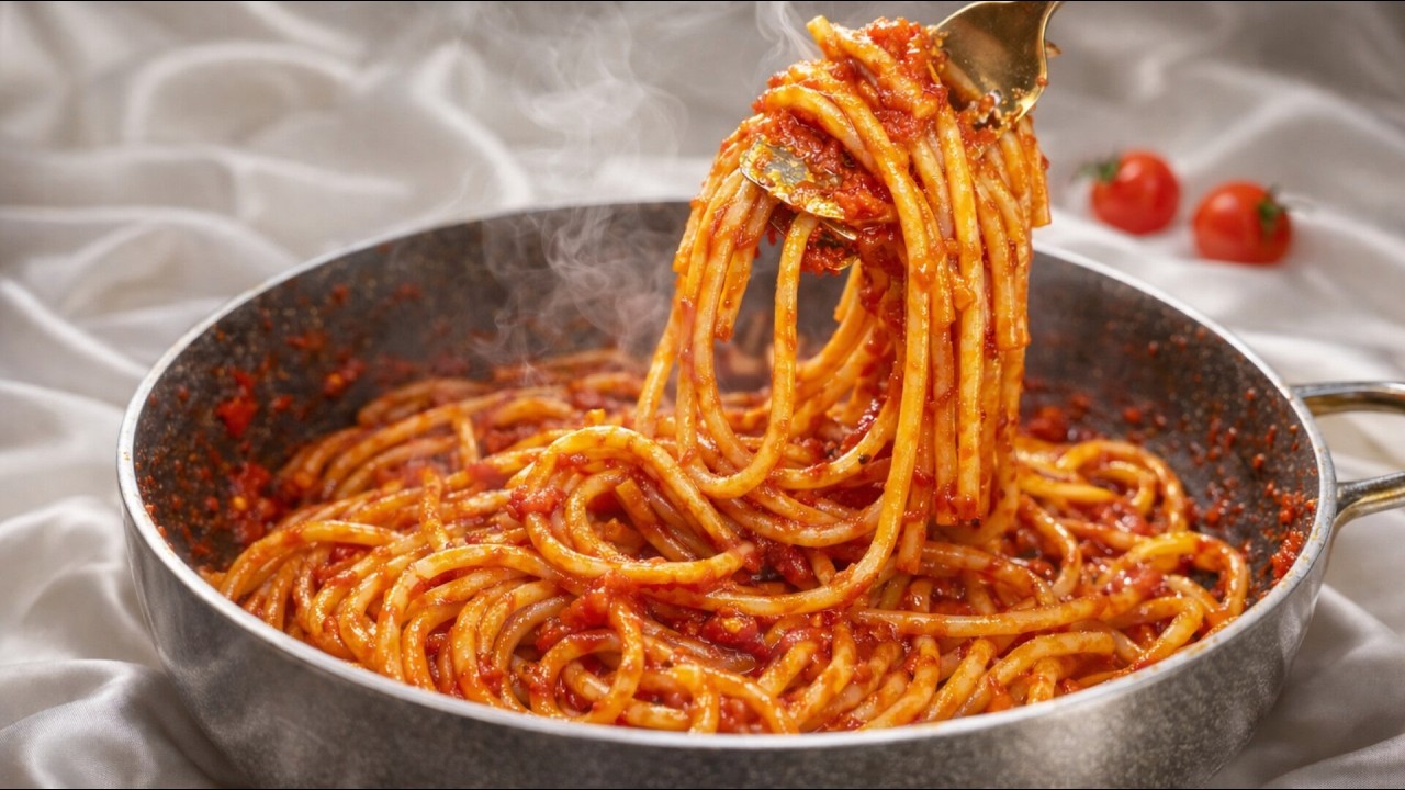 Stop Buying Sauce! Make This Fresh Tomato Spaghetti Instead 🤯