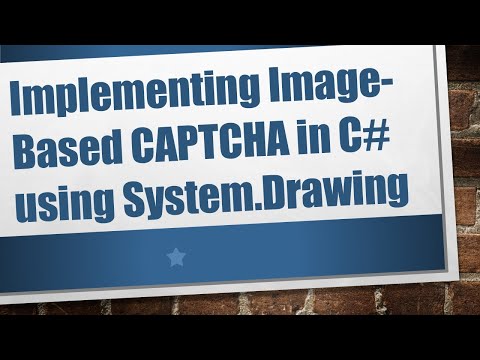 Implementing Image-Based CAPTCHA in C# using System.Drawing