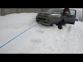 Toyota Hilux застрял в снегу. Что может пикап хайлюкс на бездорожье