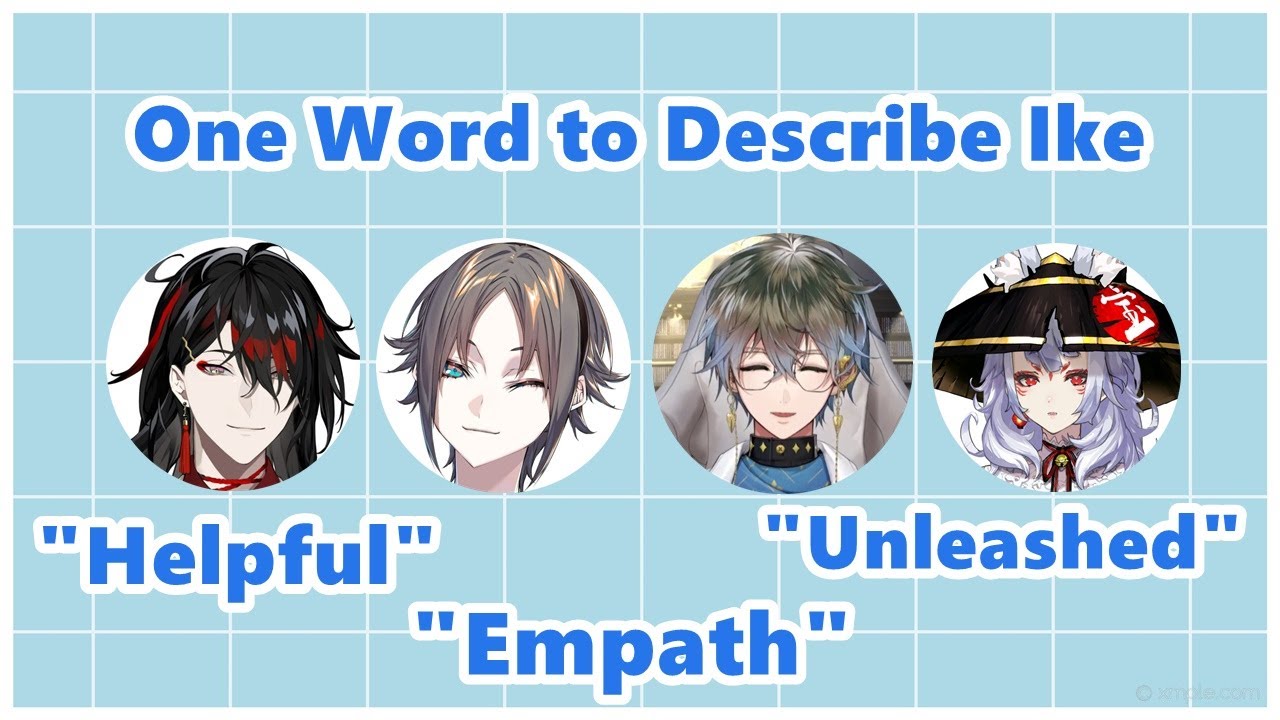 Vox, Mysta and Nina's Impression of Ike Before and After they met IRL