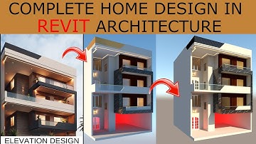 House design in revit architecture | revit architecture tutorials | revit house design | part-1|