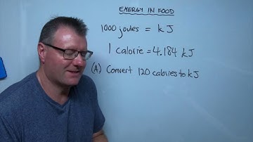 Joule to calorie conversions