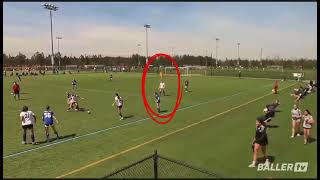Megan Marroquin 2027 - U17 NC Courage Academy - Jeff Cup Highlights