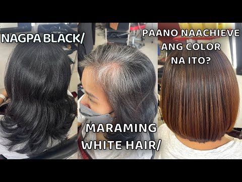Video: Paano Dye Naturally Black Hair Grey (may Mga Larawan)