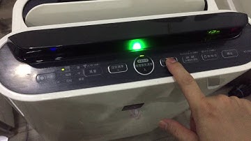 Hướng dẫn sử dụng máy lọc không khí bù ẩm sharp KC-D50