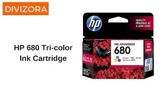 HP 680 Tri-color Ink Cartridge