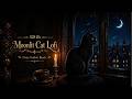 528 Hz Moonlit Cat Lofi | Cozy Gothic Beats for Dreaming & Writing