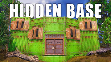 I built a hidden forest base in rust...