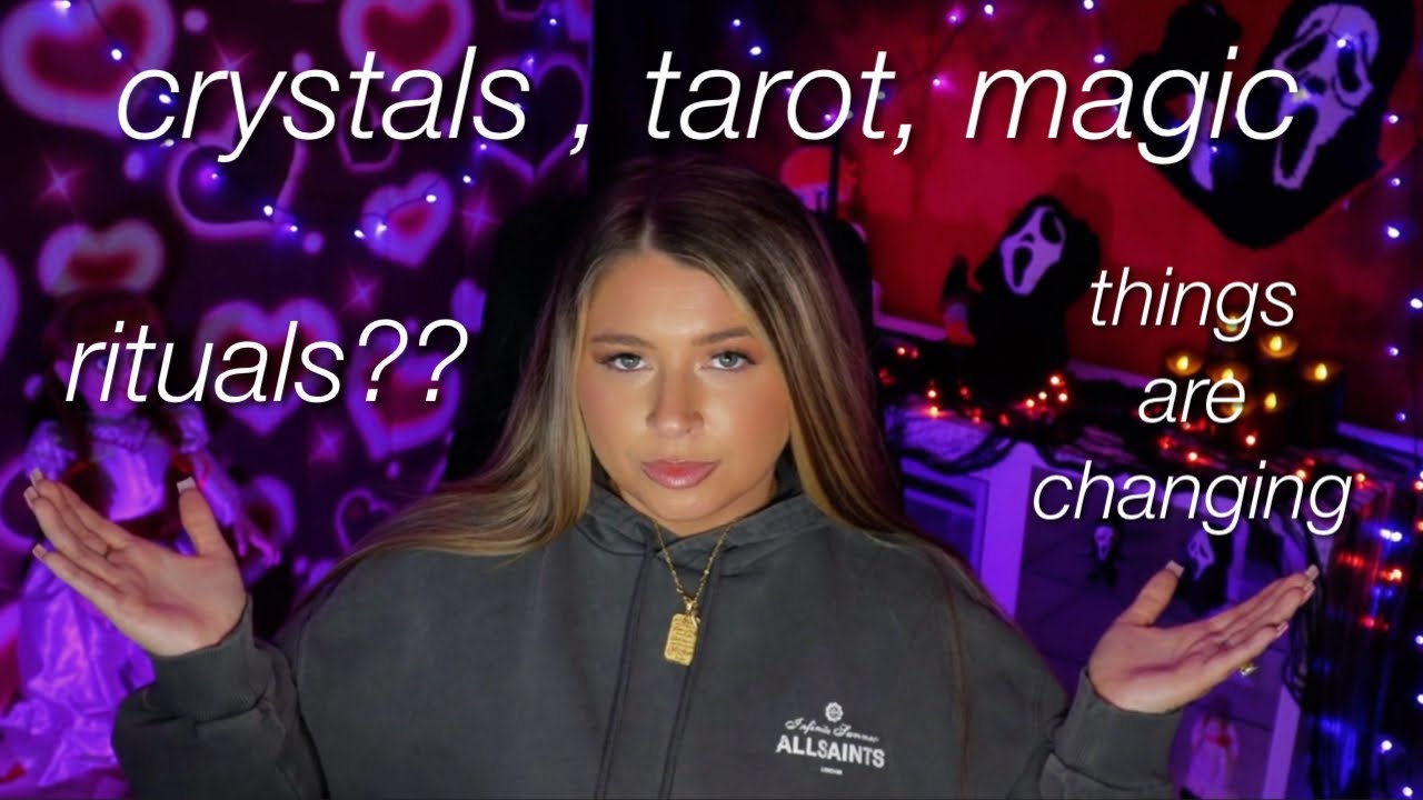 manifestation using crystals, tarot, witchcraft | long rant video 